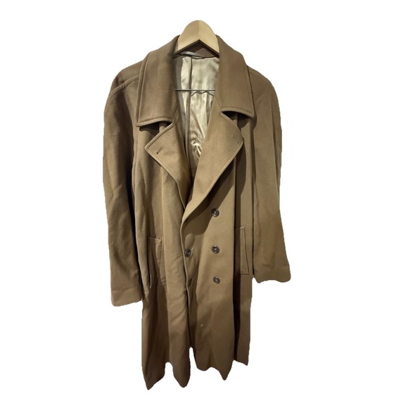 Burberry Other - Vintage Burberry‎ Camel Hair Coat Men's Sz L SEE PHOTOS READ